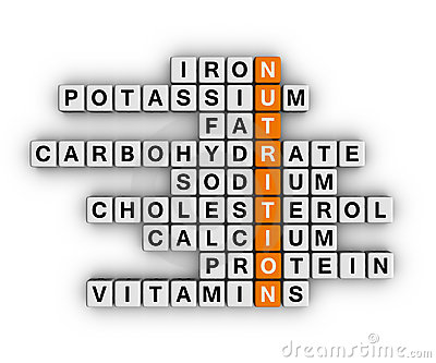 nutrition crossword